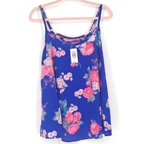 💜 2/$36 💜New w/Tags! Torrid Sophie Cami w/Crisscross Back & Adjustable Straps - Picture 10 of 12